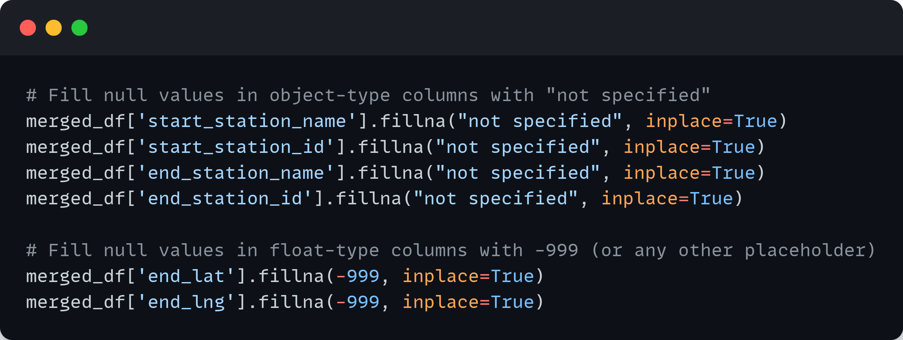 Importing Data
